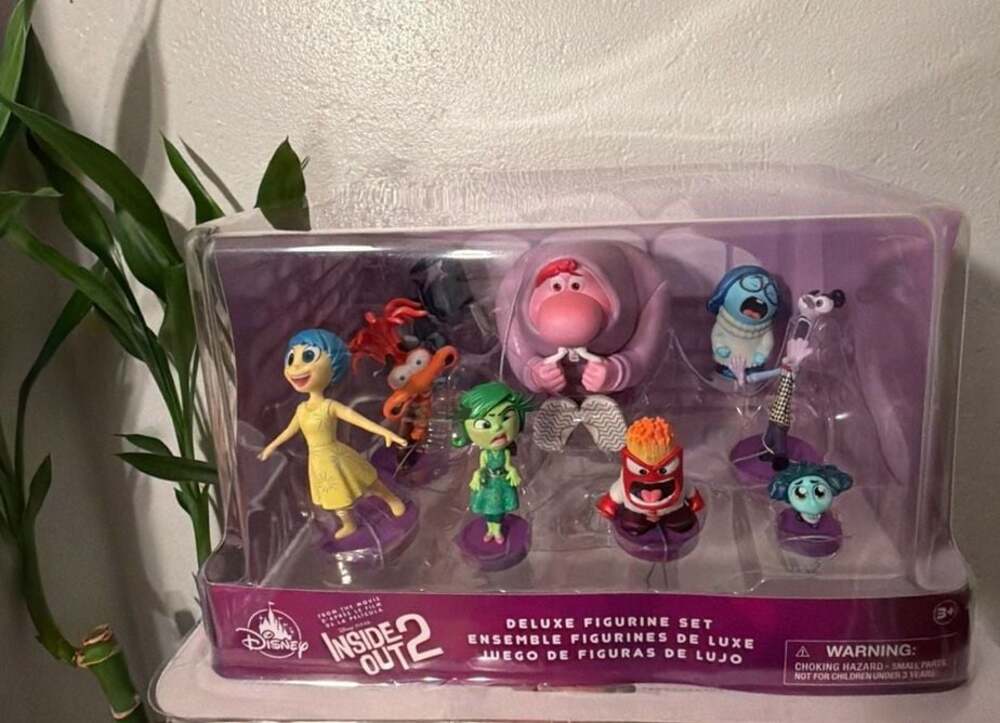 Disney Pixar Inside Out 2 Deluxe 9-Piece Figurine Set